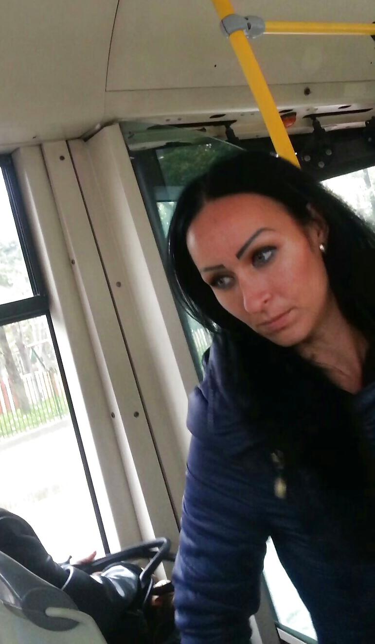 17P Spy sexy controller in bus romanian
