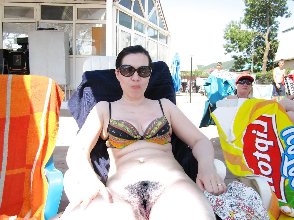 25P Real, Amateur photo Russian hairy women