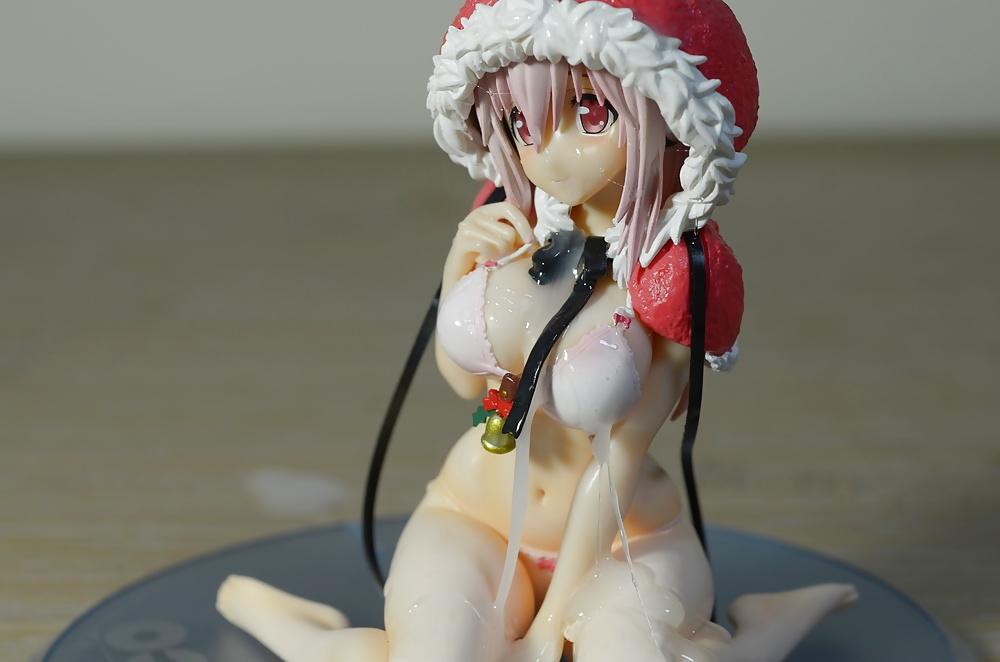 6P Figure bukkake super sonico