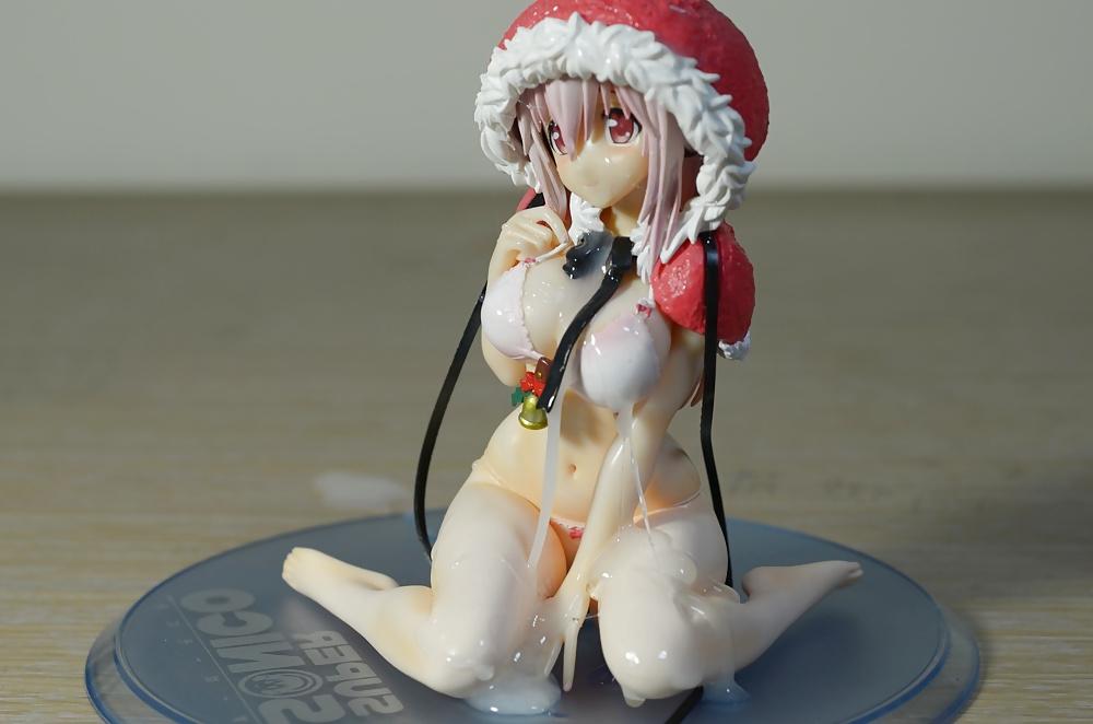 6P Figure bukkake super sonico