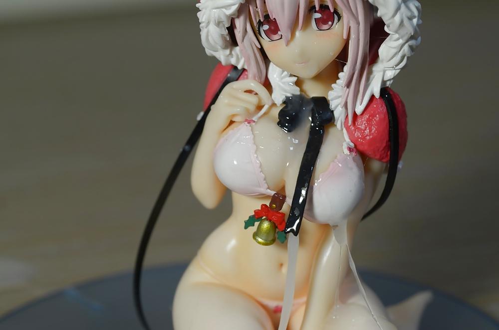 6P Figure bukkake super sonico