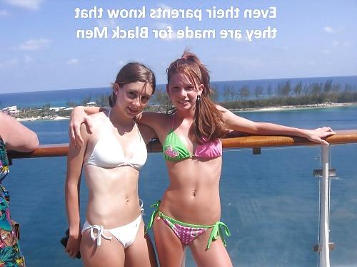 25P White Girls on Interracial Vacation