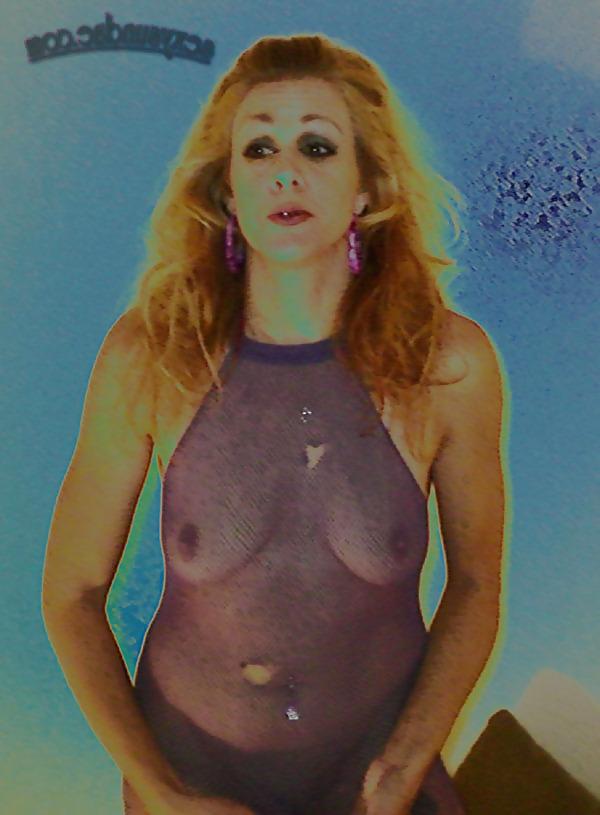 15P Purple Fishnet