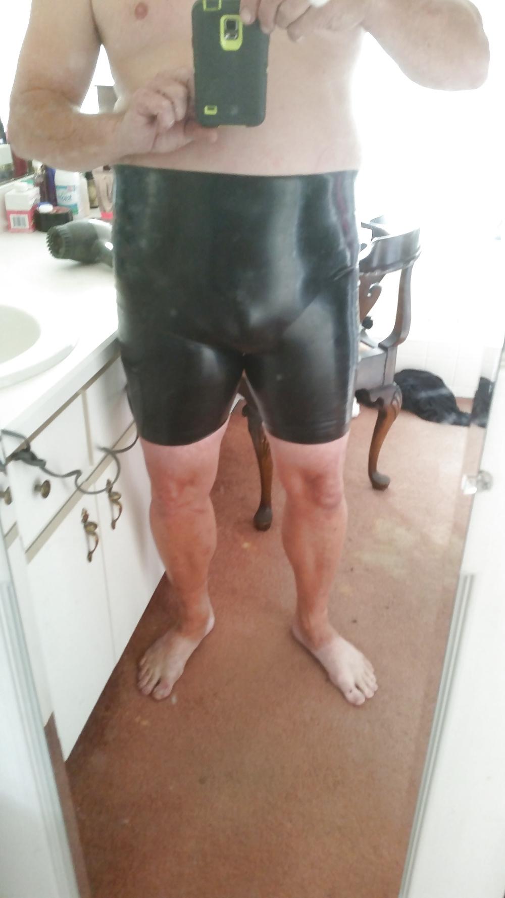 4P New latex pants