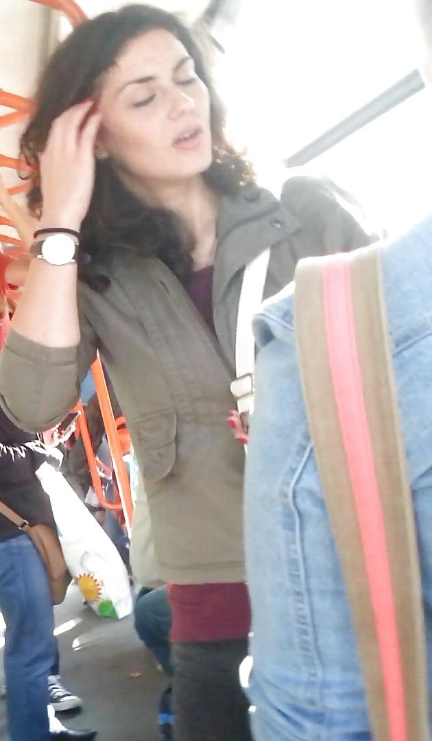 20P Spy sexy teens in bus romanian