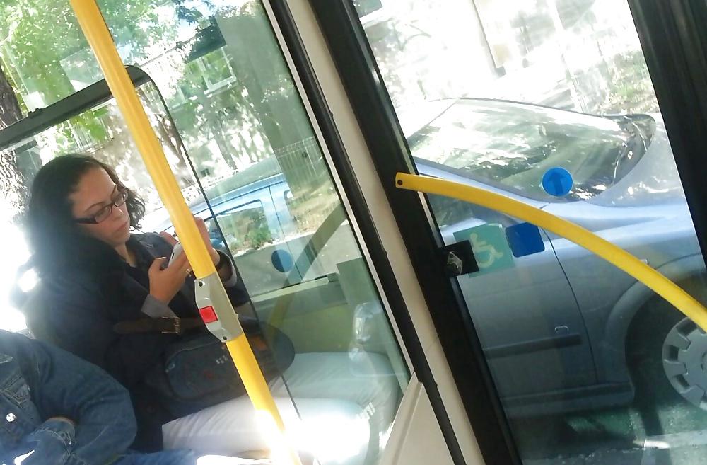 20P Spy sexy teens in bus romanian