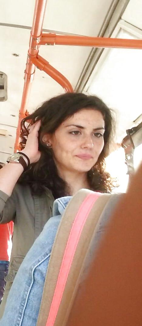 20P Spy sexy teens in bus romanian