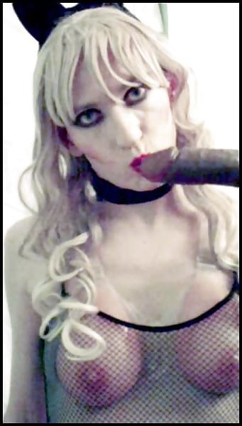 15P Trashy Bunny Gurl Dildo Slut Sandy