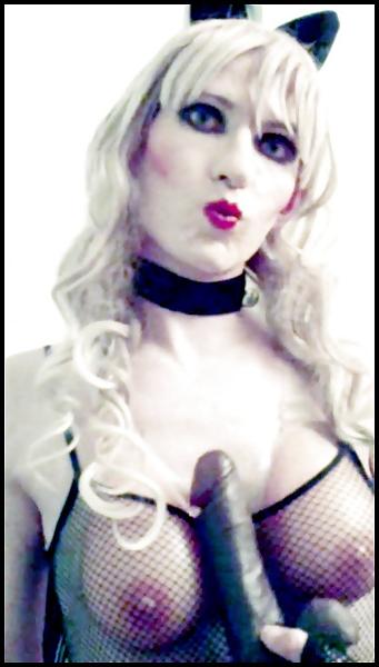 23P Bunny ears and dildo