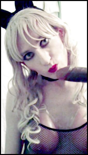 23P Bunny ears and dildo