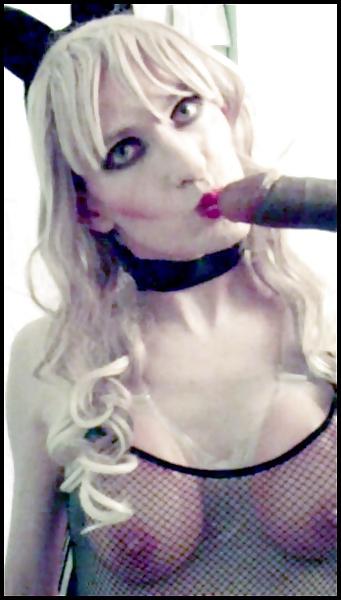 23P Bunny ears and dildo