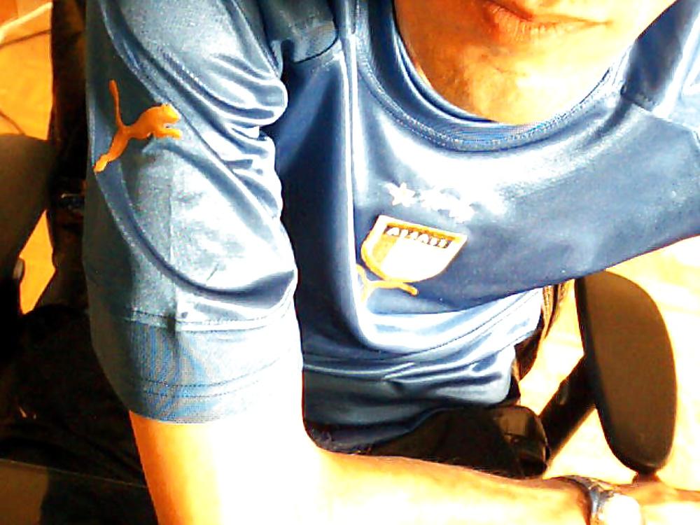 5P Horny on puma gloss shorts