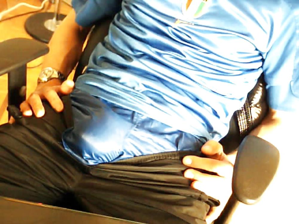 5P Horny on puma gloss shorts