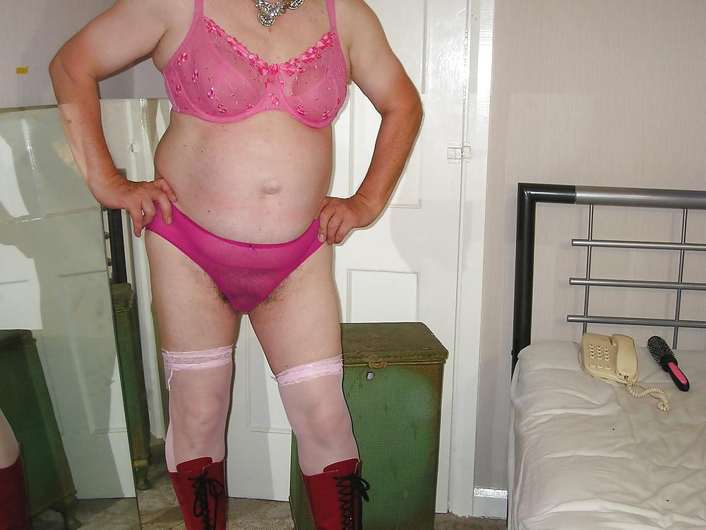 22P Nurse going out in pink hold ups and very mini mini