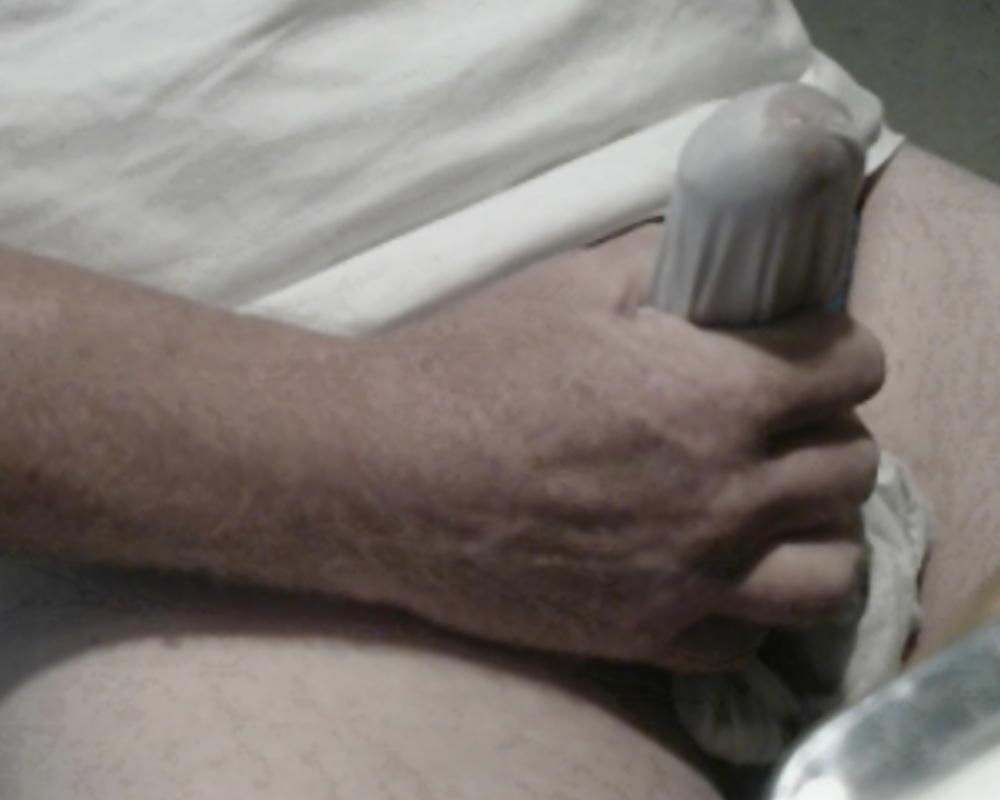 4P Stroking with a satin panty