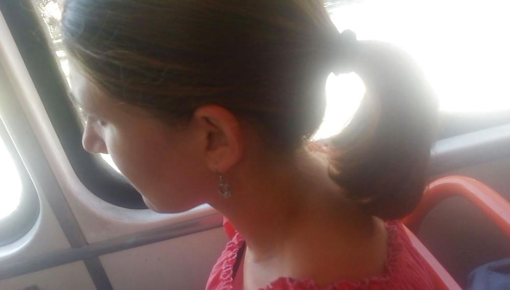 25P Spy old + young in bus and tram romanian