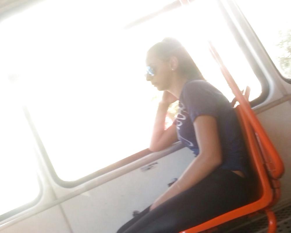 25P Spy old + young in bus and tram romanian