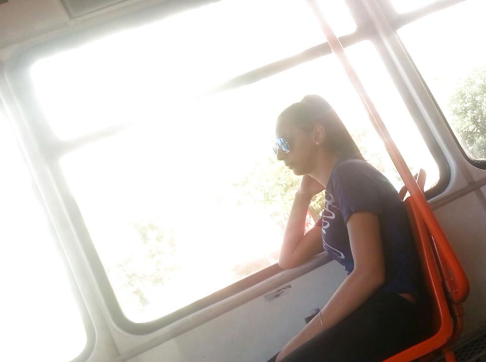 25P Spy old + young in bus and tram romanian