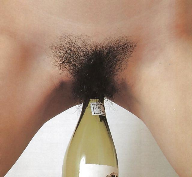 24P Hairy Japanese Pussy