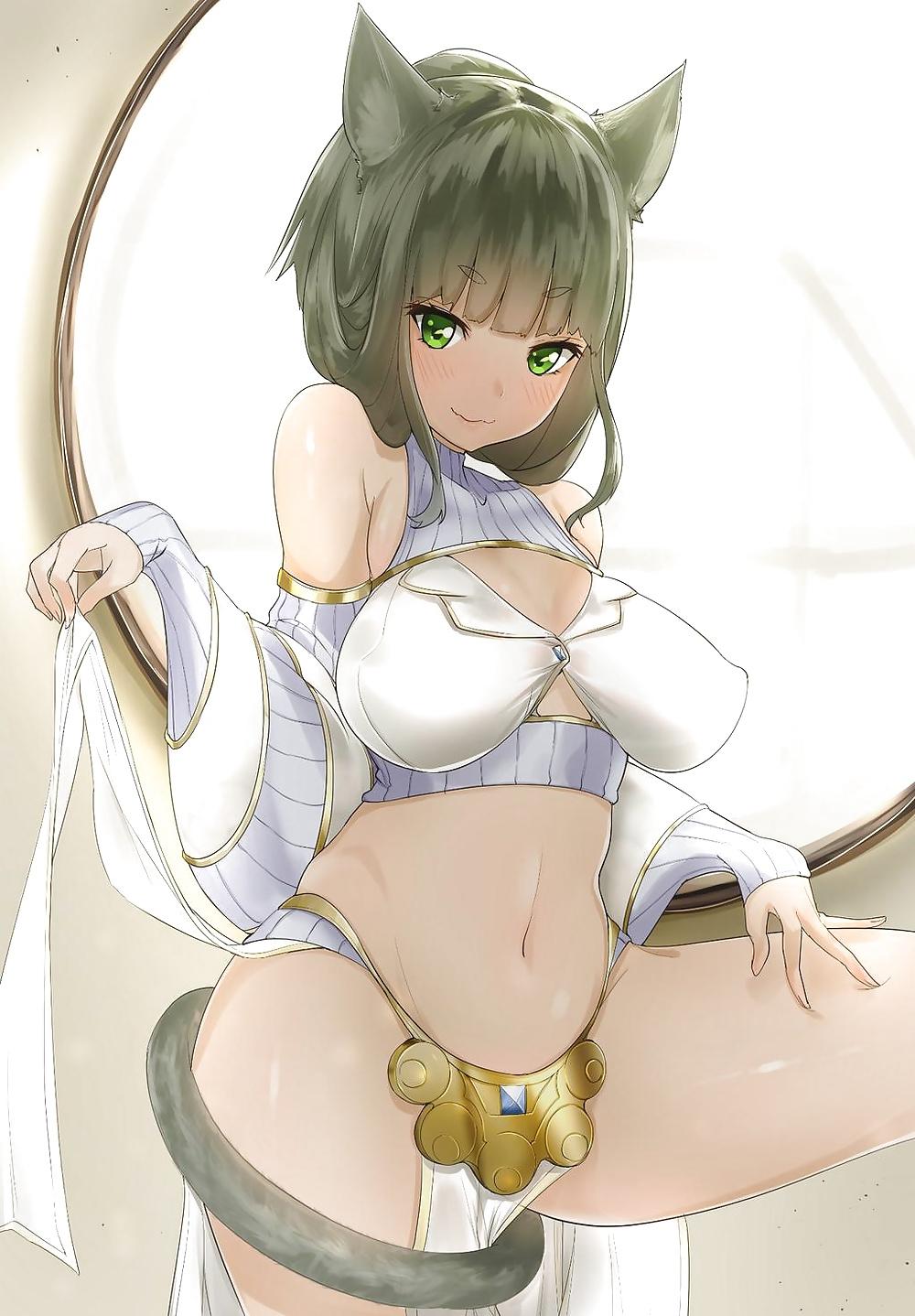 25P Cat fox wolf bunny ear hentai