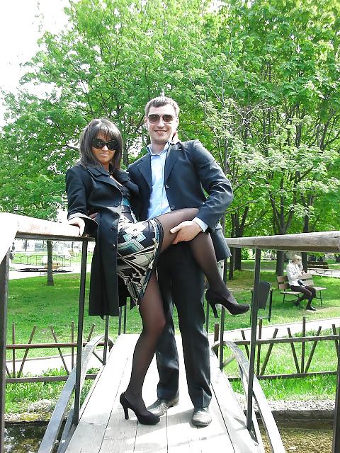 25P Nylon upskirt - STREET VIEW
