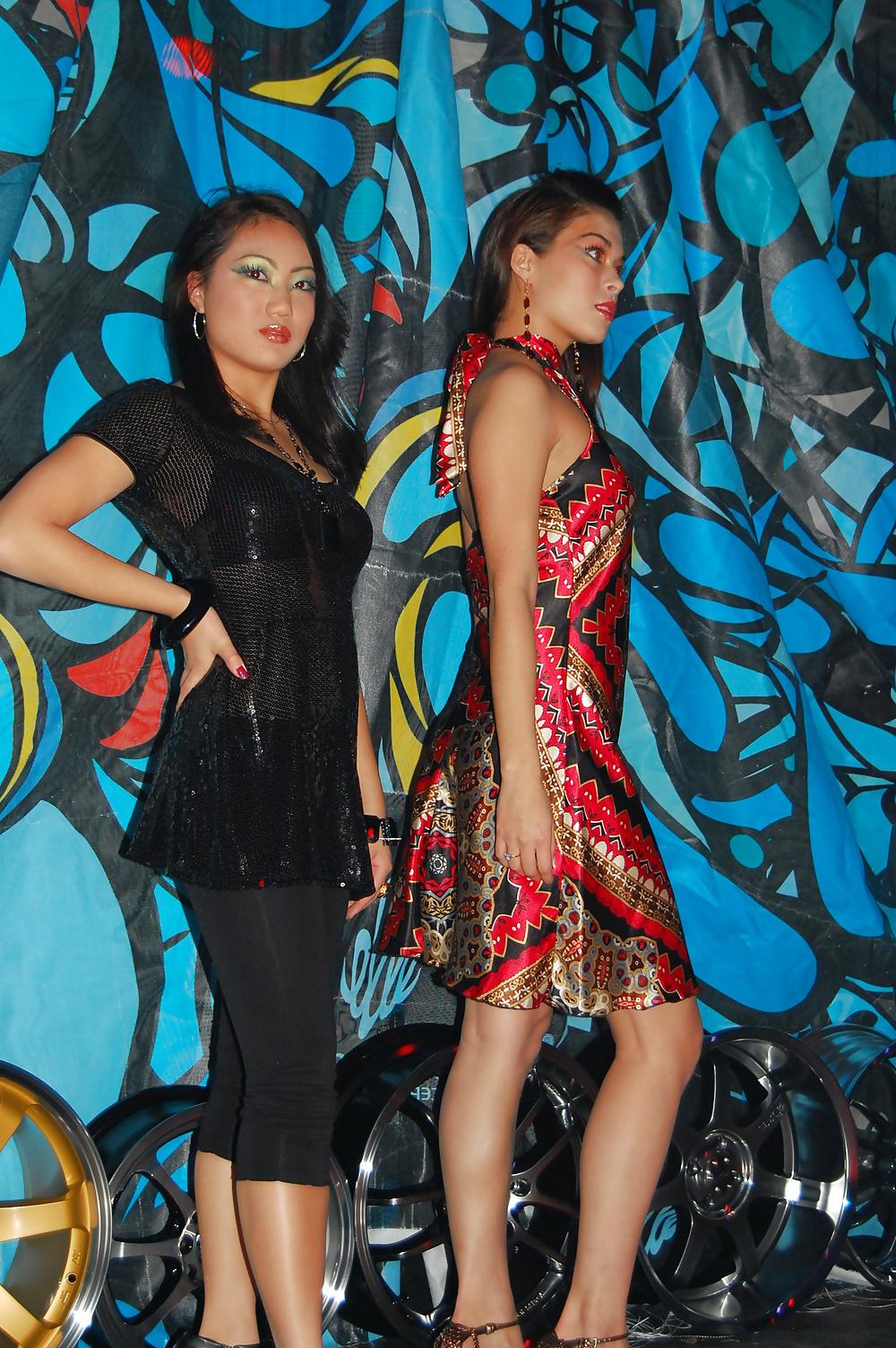 25P Satin Clubbing Girls