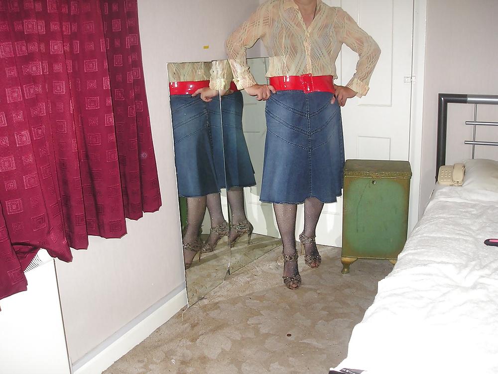 21P Nurse in tights with new skirt