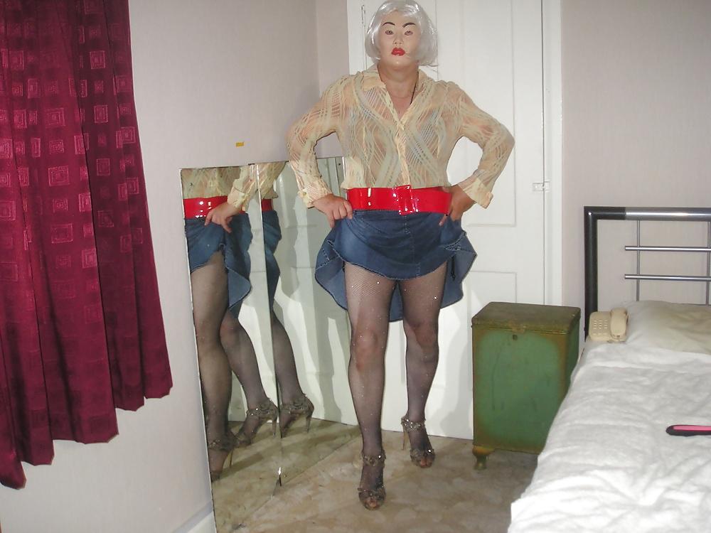 21P Nurse in tights with new skirt
