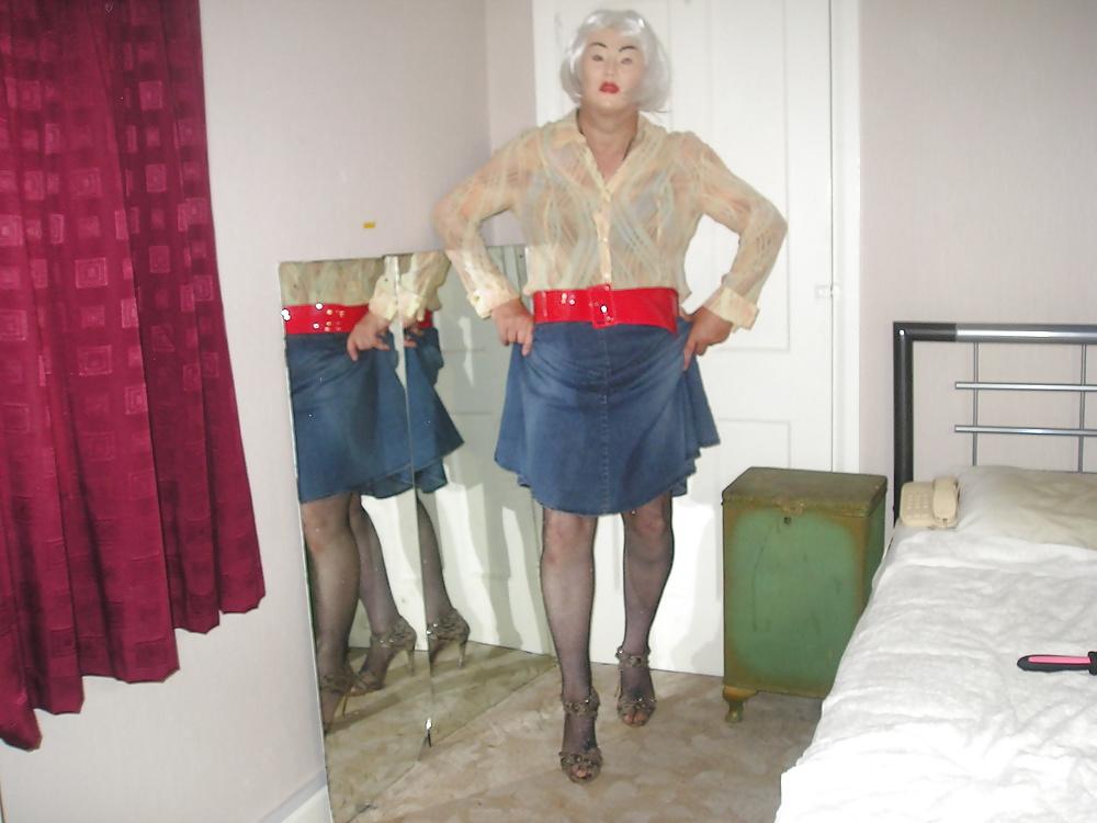 21P Nurse in tights with new skirt