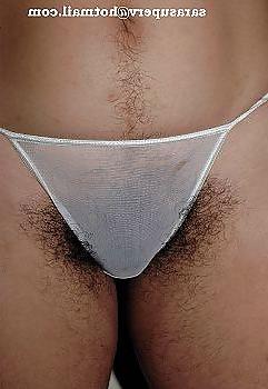 25P Hairy wife in panties