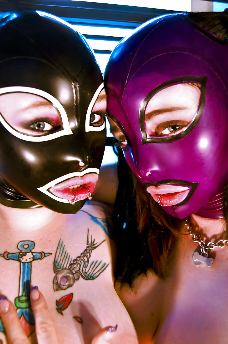12P Masked Latex Lesbians