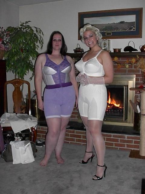 25P Girdles, bras, corselets and nylons