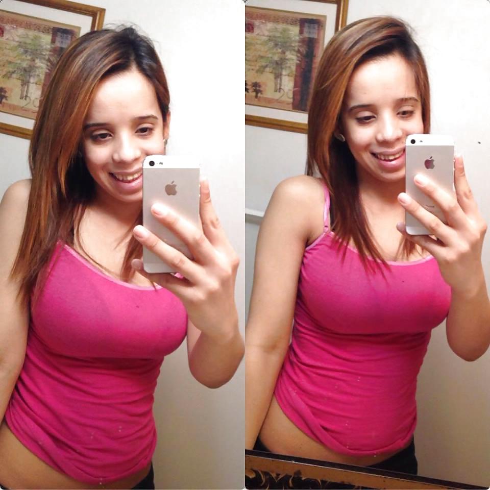 25P Perfect Amazing Latina Teen Tits OMG!