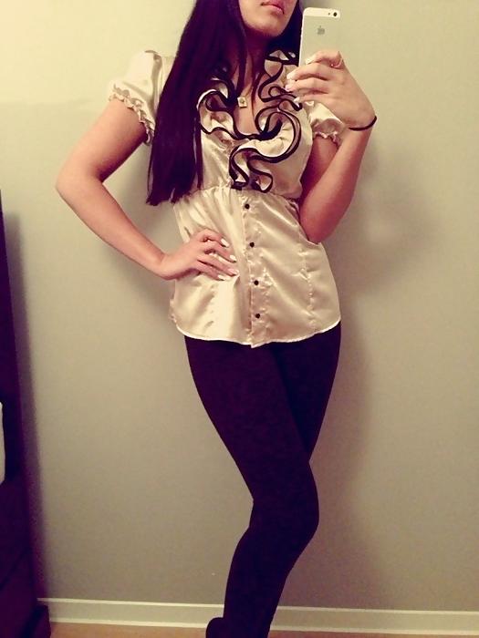 25P Light Colored Satin Blouses