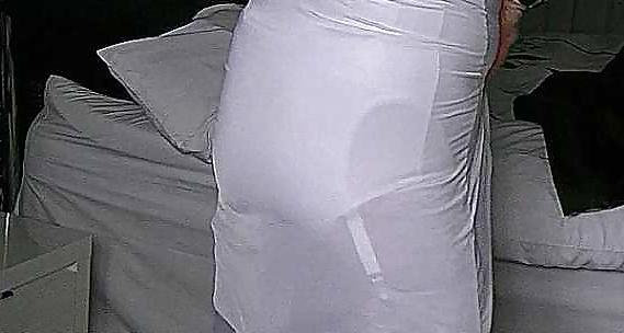9P Can't stop wanking in panties!!