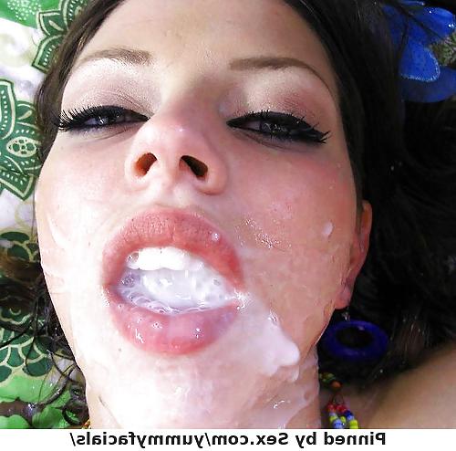 22P Beautiful bukkake girl