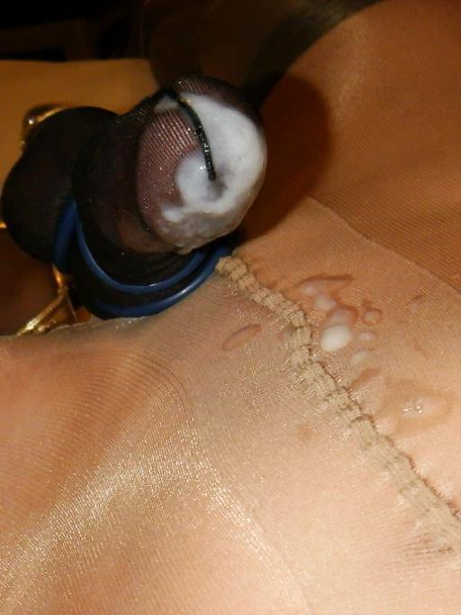 25P Nylon cock fun