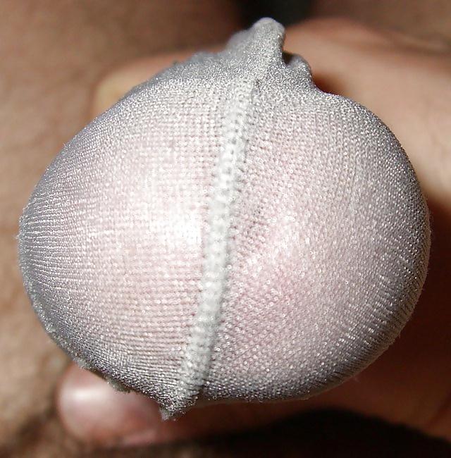 25P Nylon cock fun