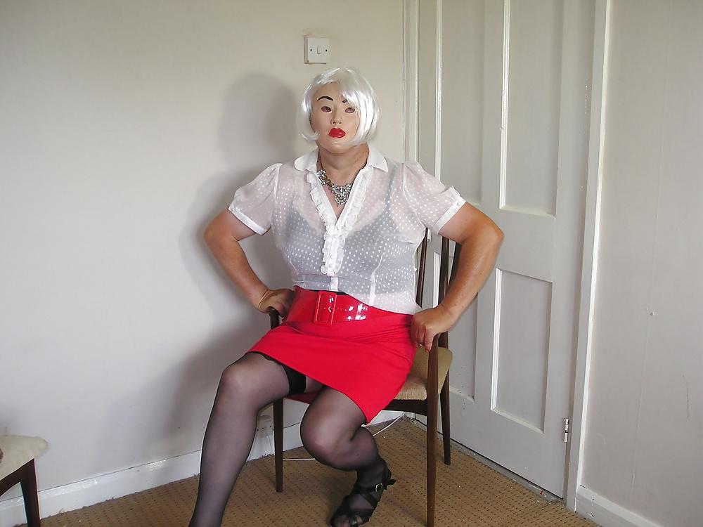 25P Nurse in new red skirt