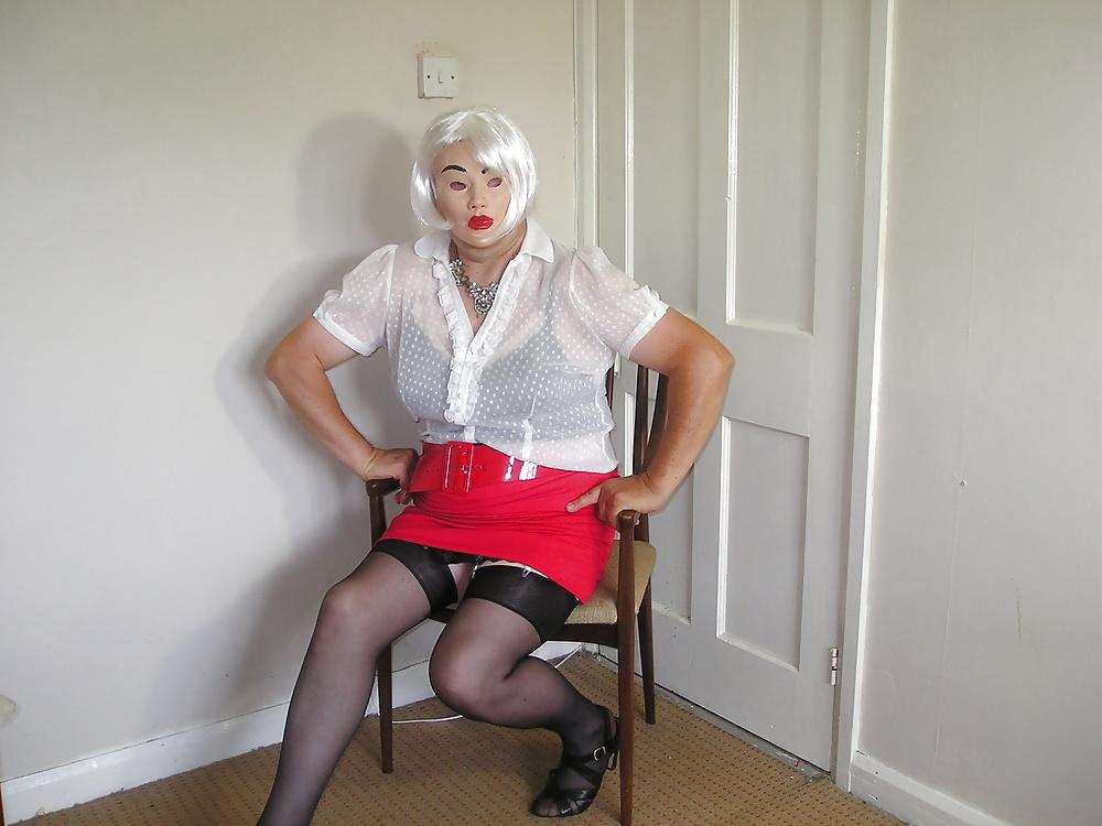 25P Nurse in new red skirt