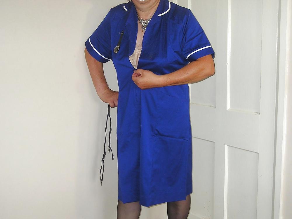 25P Nurse in new red skirt