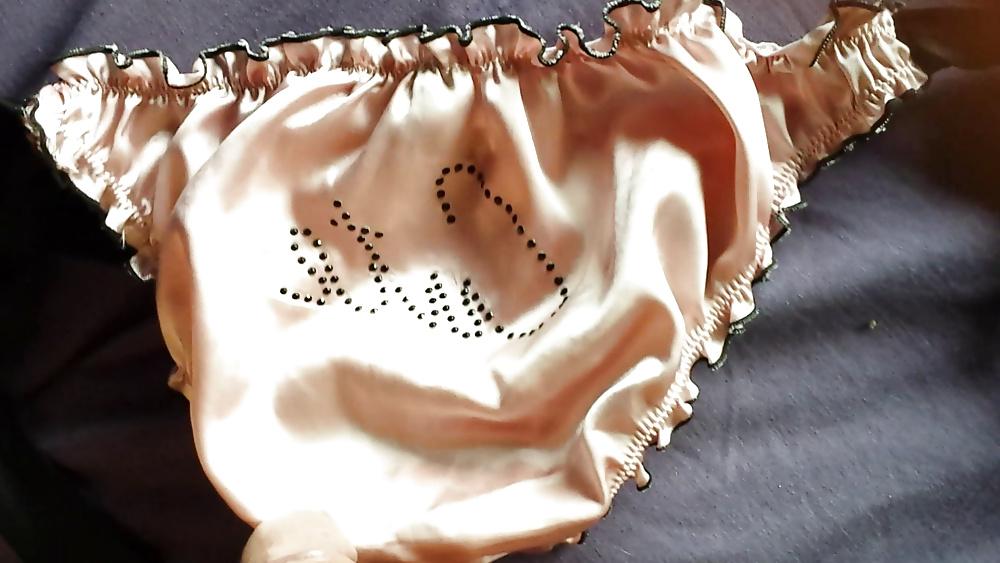 9P Some Of The Wife's Satin Panties