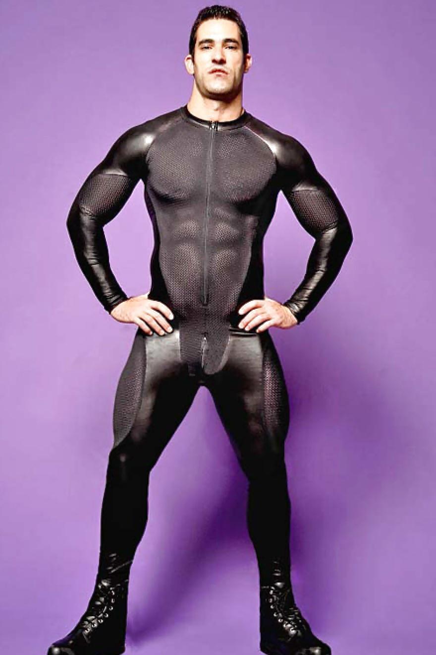 25P Hot latex, rubber fetish fashion, hoods, masks, bottoms.