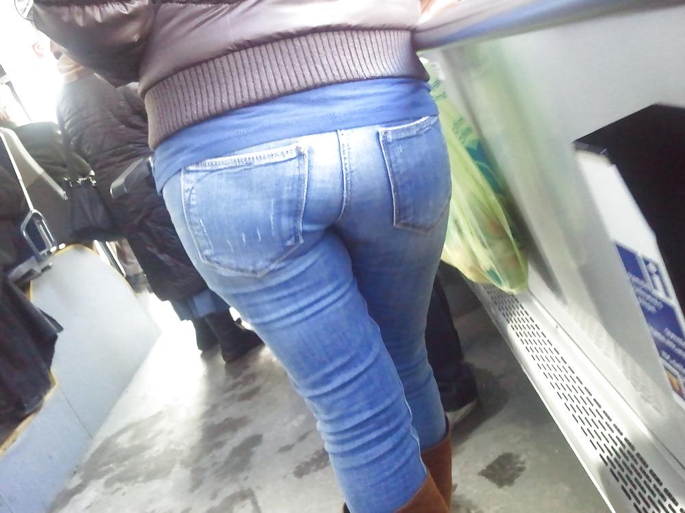 4P Polish sexy ass in bus voyeur