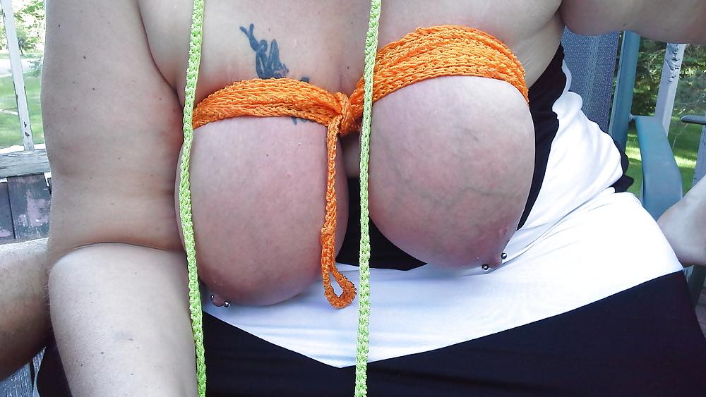 17P Tied blindfolded and whatever he wanted to do .... 