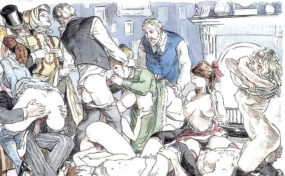 17P Varied erotic porn drawings