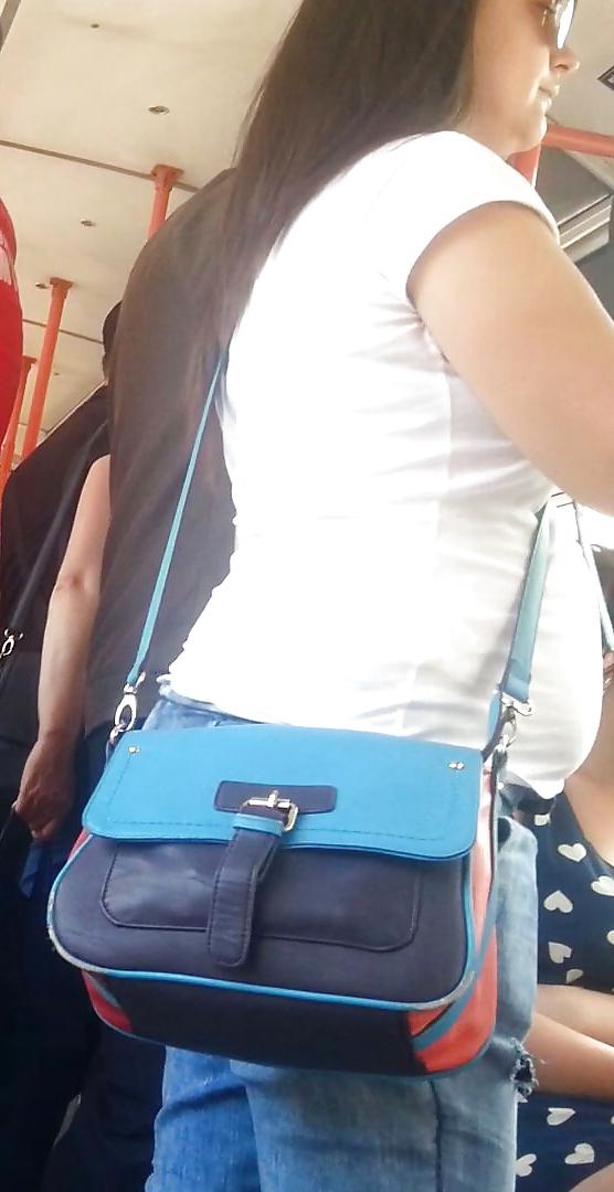 25P Spy old + young in bus and tram romanian