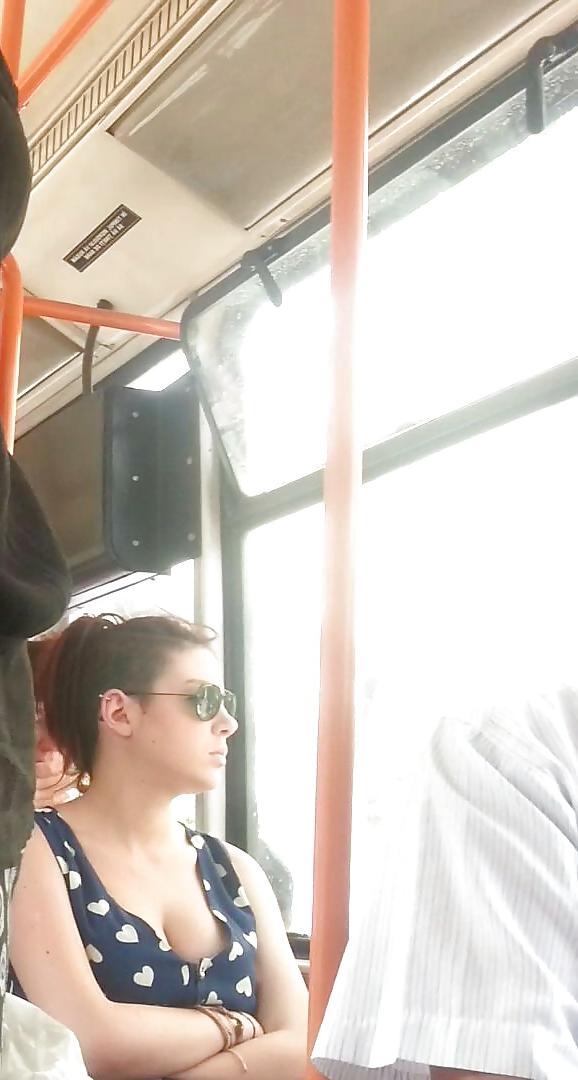 25P Spy old + young in bus and tram romanian