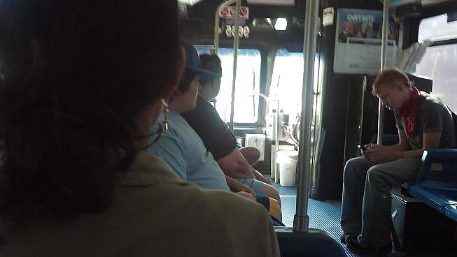 4P Latina on Bus 