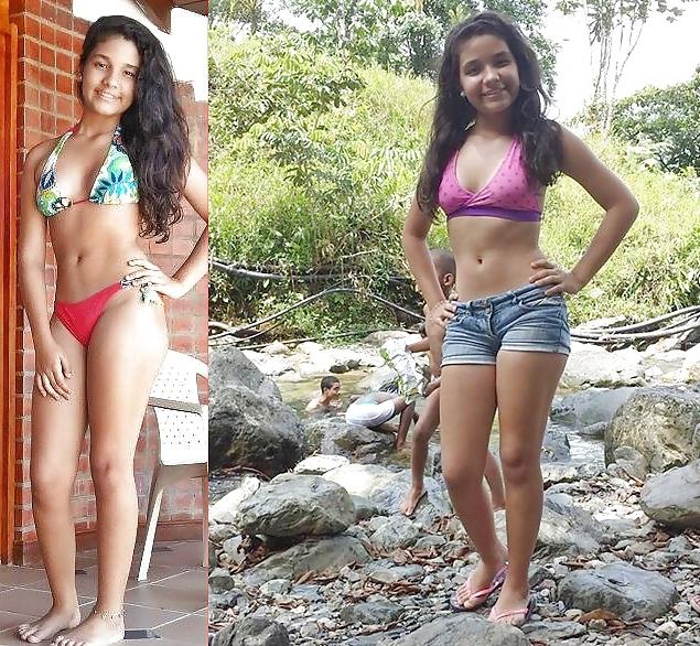 25P NENAS LATINAS EN LA PLAYA